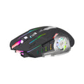 Wireless Computer Gaming Mouse, Mice With LED Backlit, Ergonomic Gamer Mouse With 6 Silent Buttons, 3 Adjustable DPI for PC