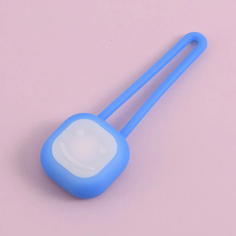 1pc Pet Luminous Pendant, Dog LED Walking Dog Night Silicone Hanging Tag, Cat Anti-lost Dog Tag
