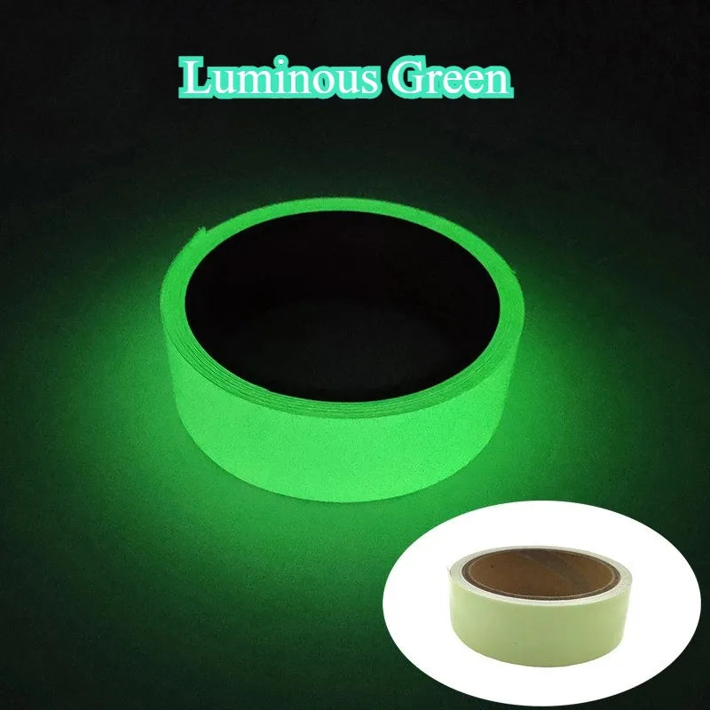 Cat luminous stickers adhesive tape night home indoor outdoor self  luminous fluorescent strips Stair warning tape DIY stage