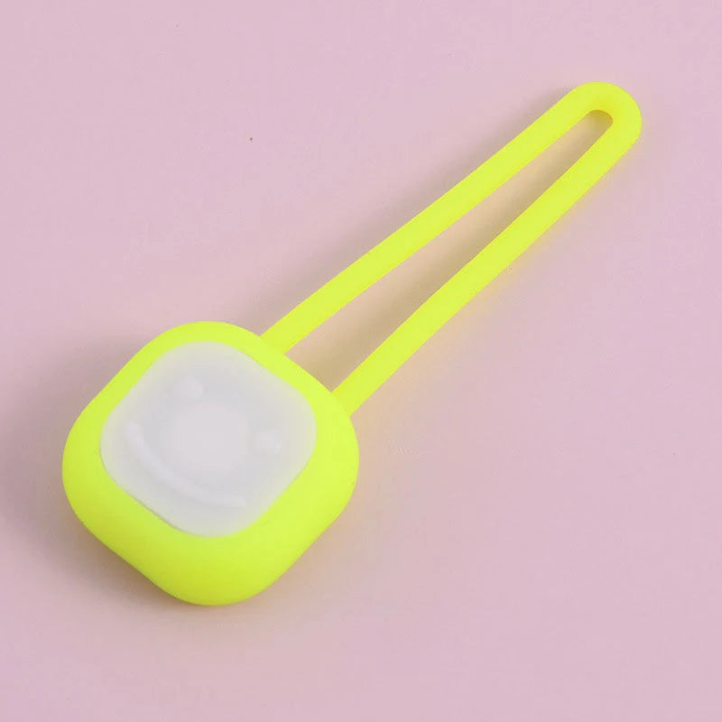 1pc Pet Luminous Pendant, Dog LED Walking Dog Night Silicone Hanging Tag, Cat Anti-lost Dog Tag